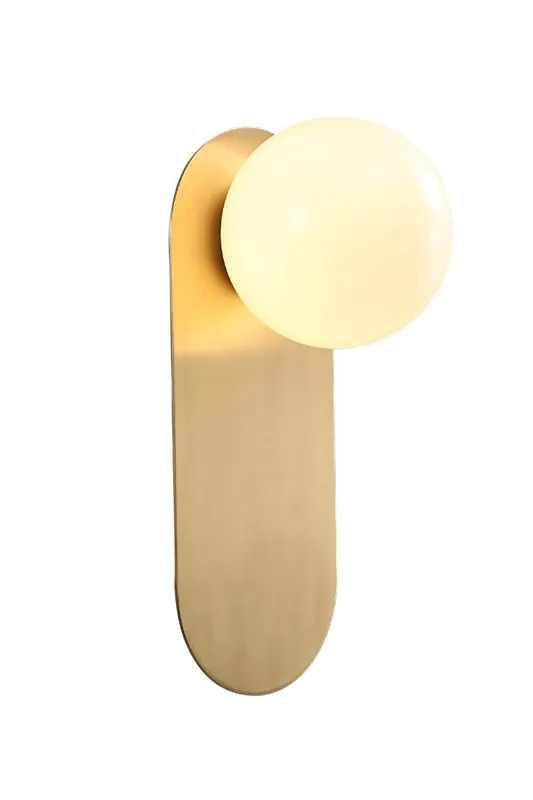 Flat Base Globe Sconce — Samu Lighting LED Troffers & Panels 5.0W 