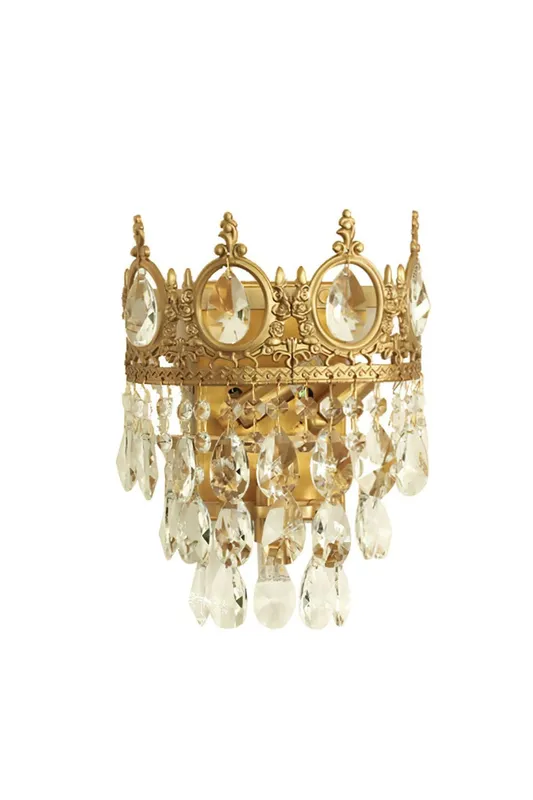 Vintage Crystal Sconce — Samu Lighting LED Troffers & Panels 40.0W 