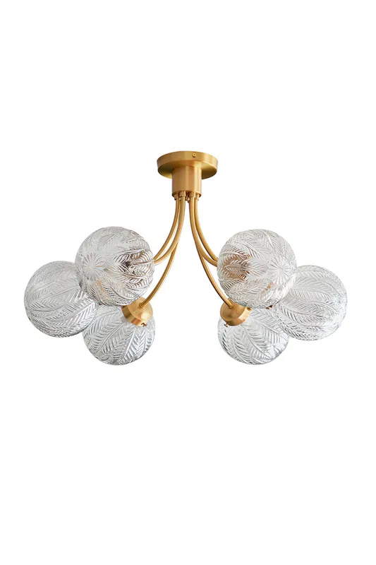Vintage Glass Ceiling Lamp — Samu Lighting LED Troffers & Panels 15.0W 