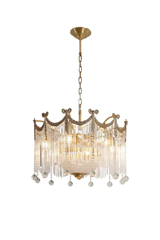 Palace Water Drop Chandelier — Samu Lighting LED Troffers & Panels 40.0W 