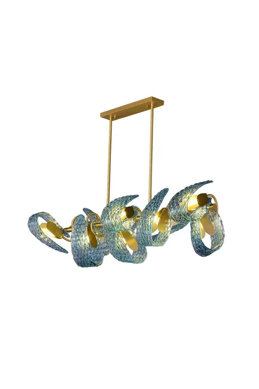 Petal Blue Chandelier — Samu Lighting LED Troffers & Panels 15.0W 