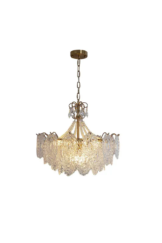 Pearls Glass Chandelier — Samu Lighting LED Troffers & Panels 15.0W 
