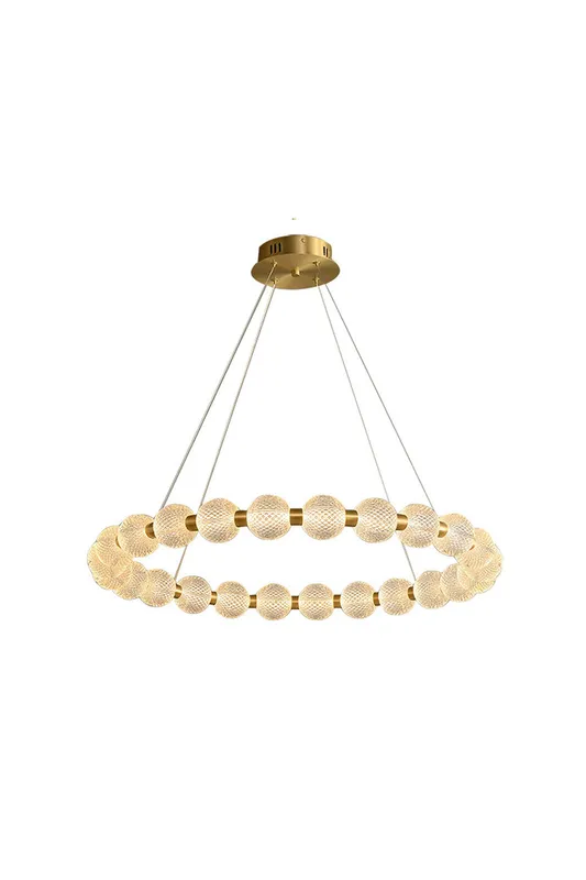 Luxury Pearl Ring Chandelier — Samu Lighting LED Landscape Lights 75.0W 