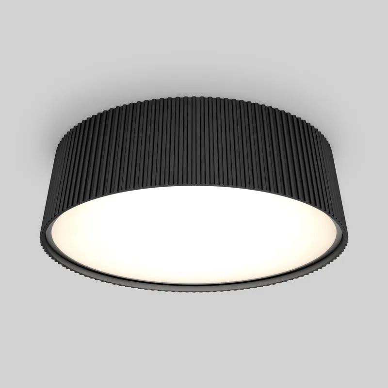 Groove 13 in. LED modern flush mount light 5 CCT — Artika LED Ceiling Lights  