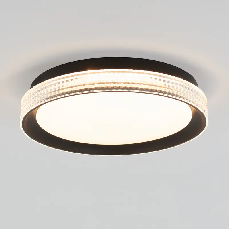 Aston 15 in. LED modern flush mount light 5 CCT — Artika LED Ceiling Lights  