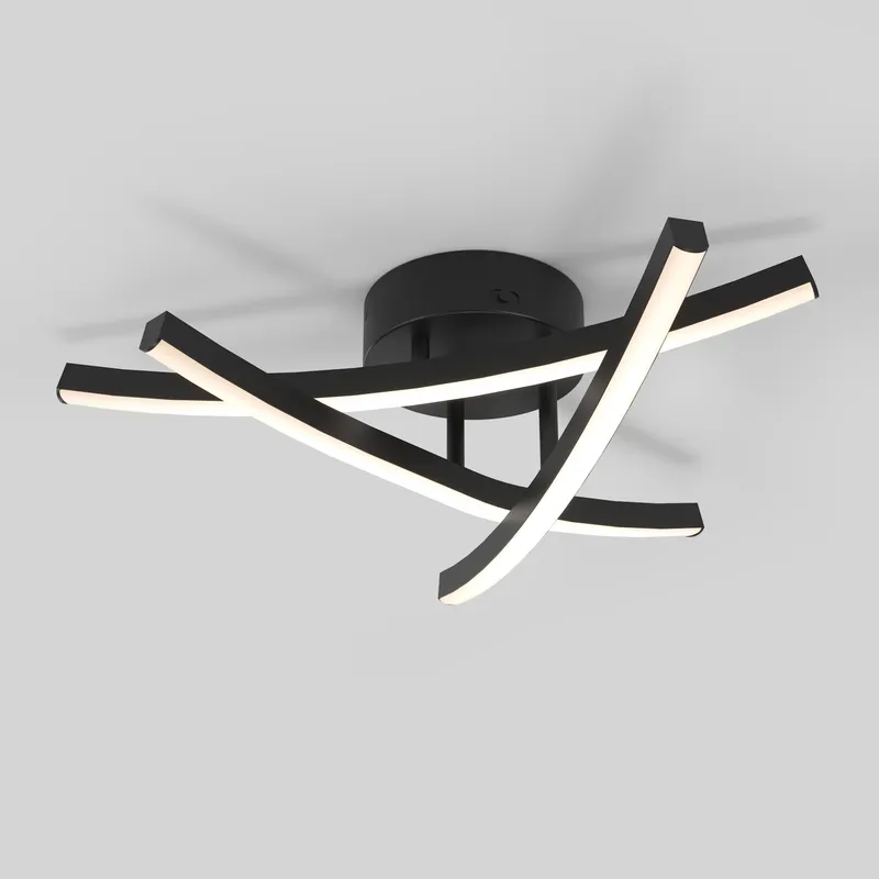 Orly modern LED flush mount light 3 CCT — Artika LED Ceiling Lights  
