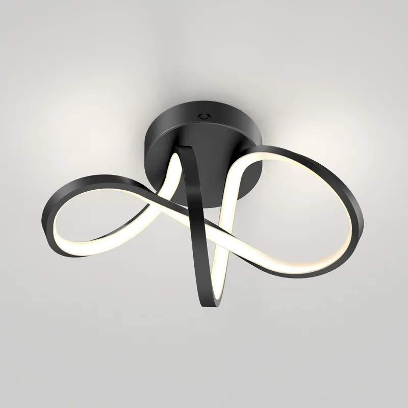 Loop modern LED flush mount light 3 CCT — Artika LED Ceiling Lights  