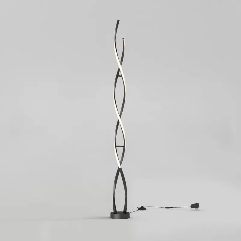 Swirl modern LED floor lamp — Artika LED General Lighting  