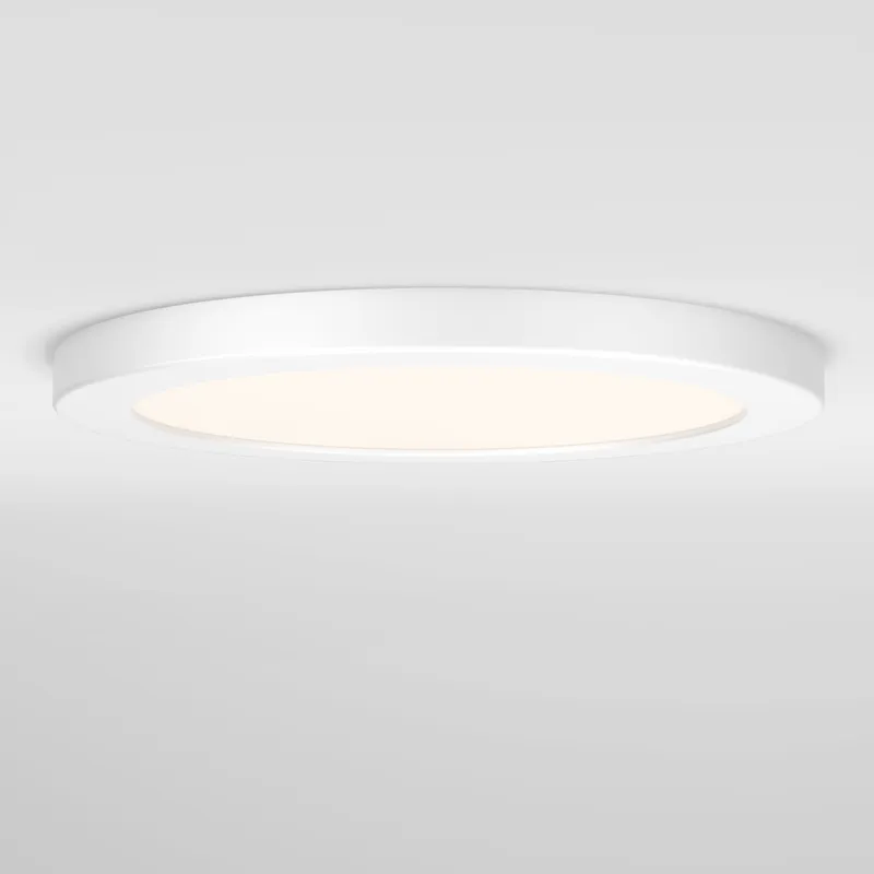 Europa Disk 9 in. LED modern flush mount light 3 CCT — Artika LED Ceiling Lights  