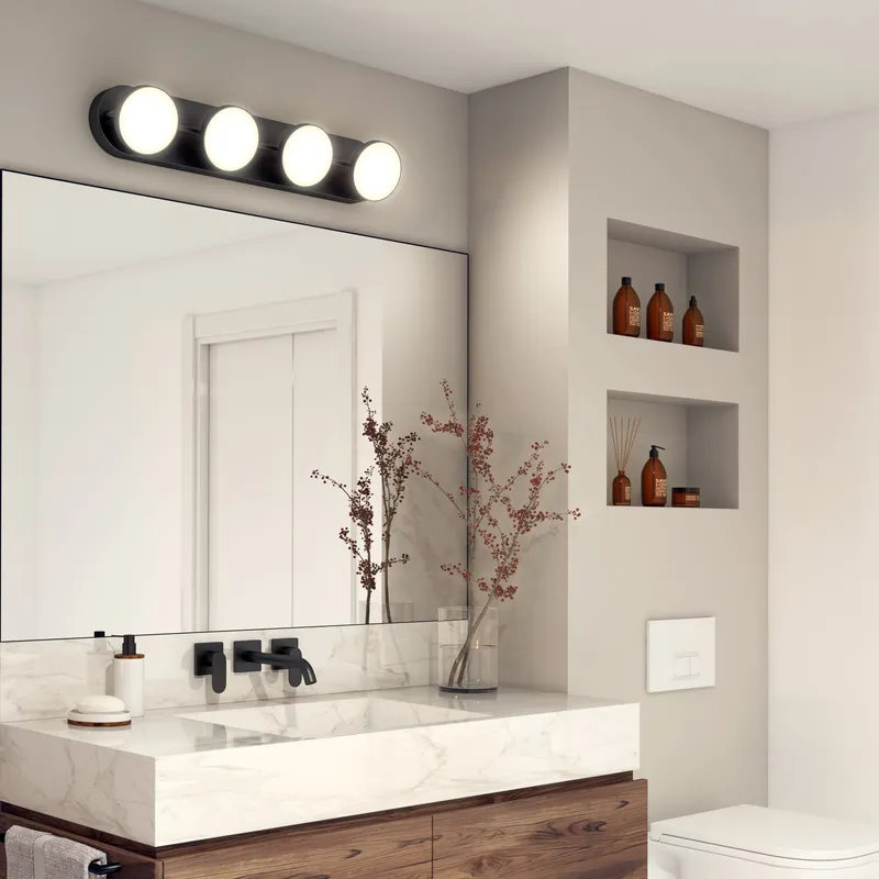 Santori modern LED bathroom vanity light — Artika LED Wall Lights  
