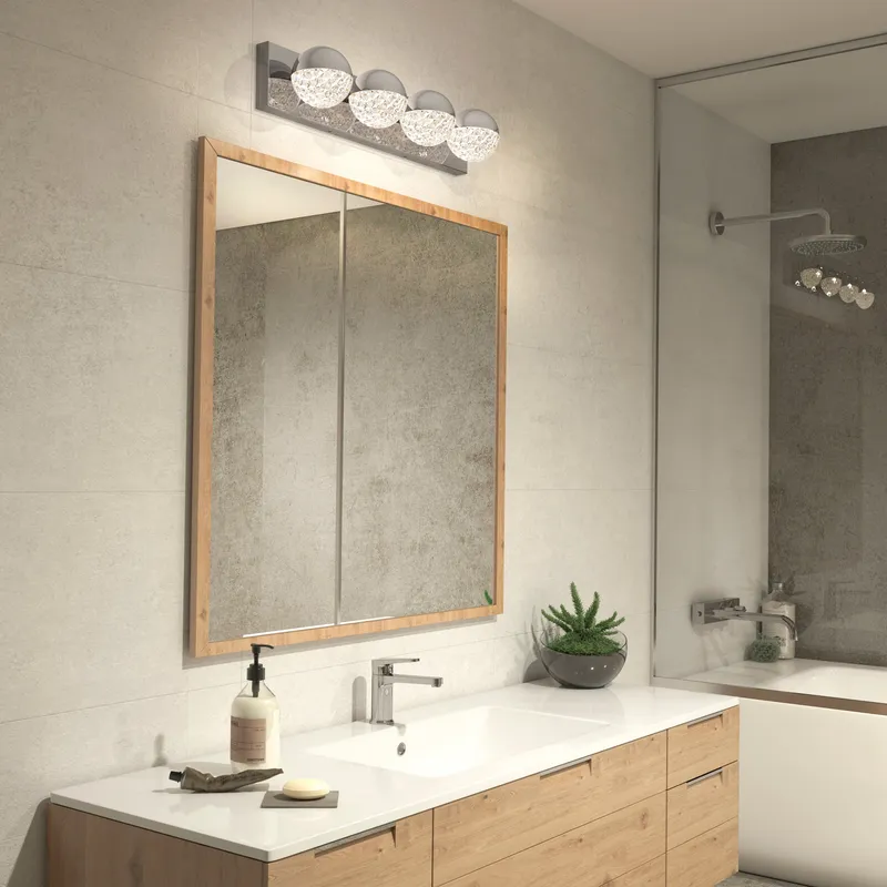 Carat modern LED bathroom vanity light — Artika LED Wall Lights  