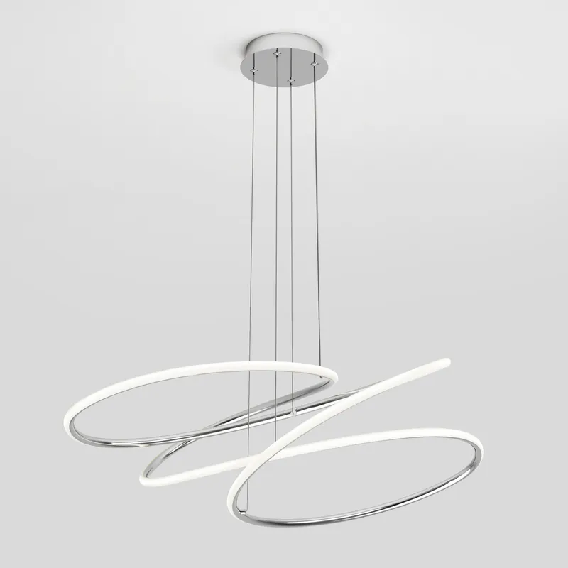 Swirl Butterfly LED contemporary pendant light 3 CCT — Artika LED Pendant Lights  