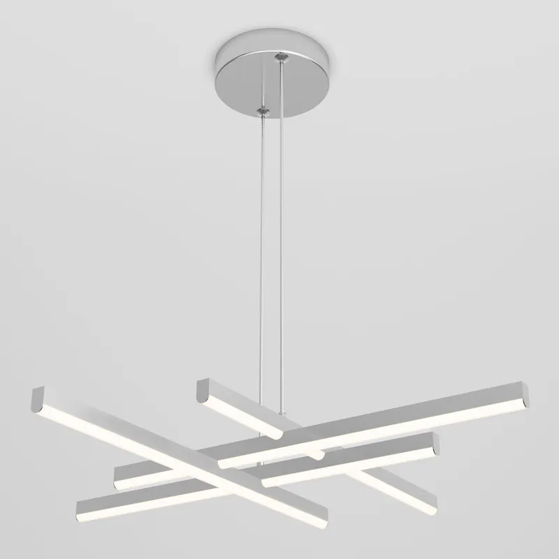 Grid modern LED pendant light 5 CCT — Artika LED Pendant Lights  