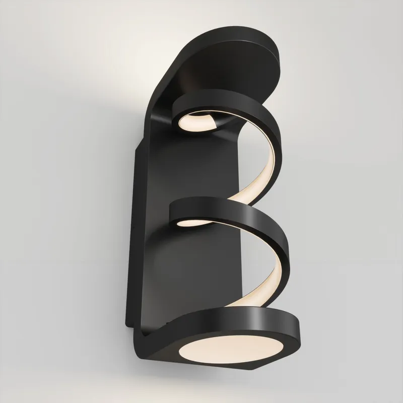 Swirl indoor-outdoor LED wall light — Artika LED Wall Lights  