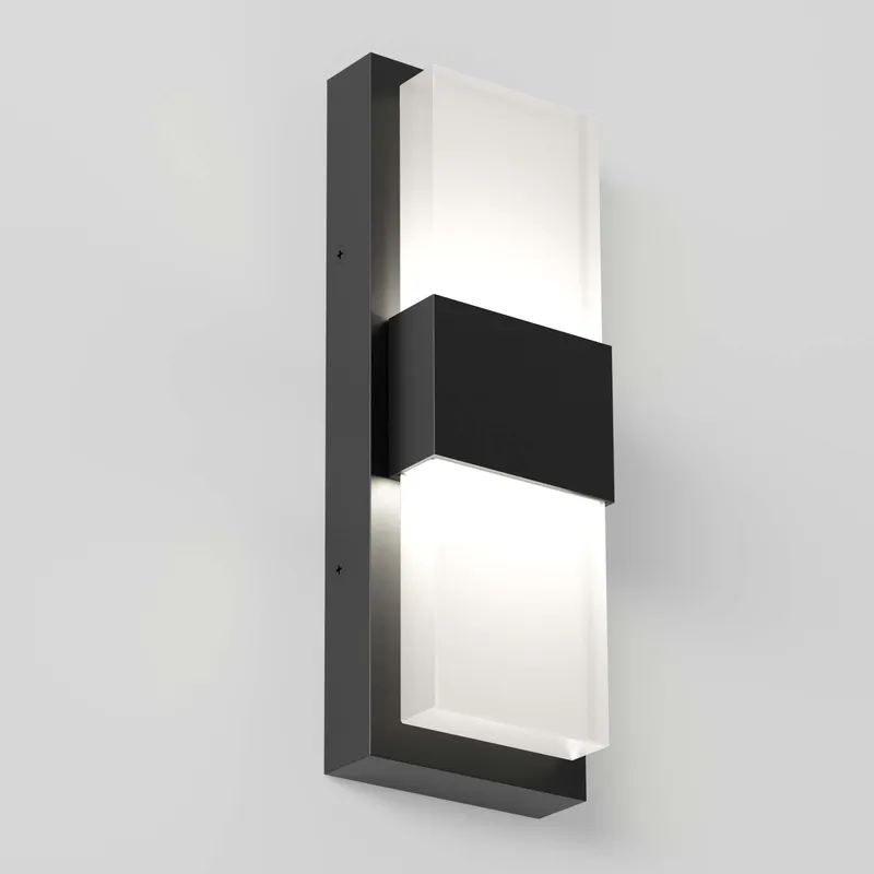 Mazza Frosted indoor-outdoor LED wall light — Artika LED Wall Lights  