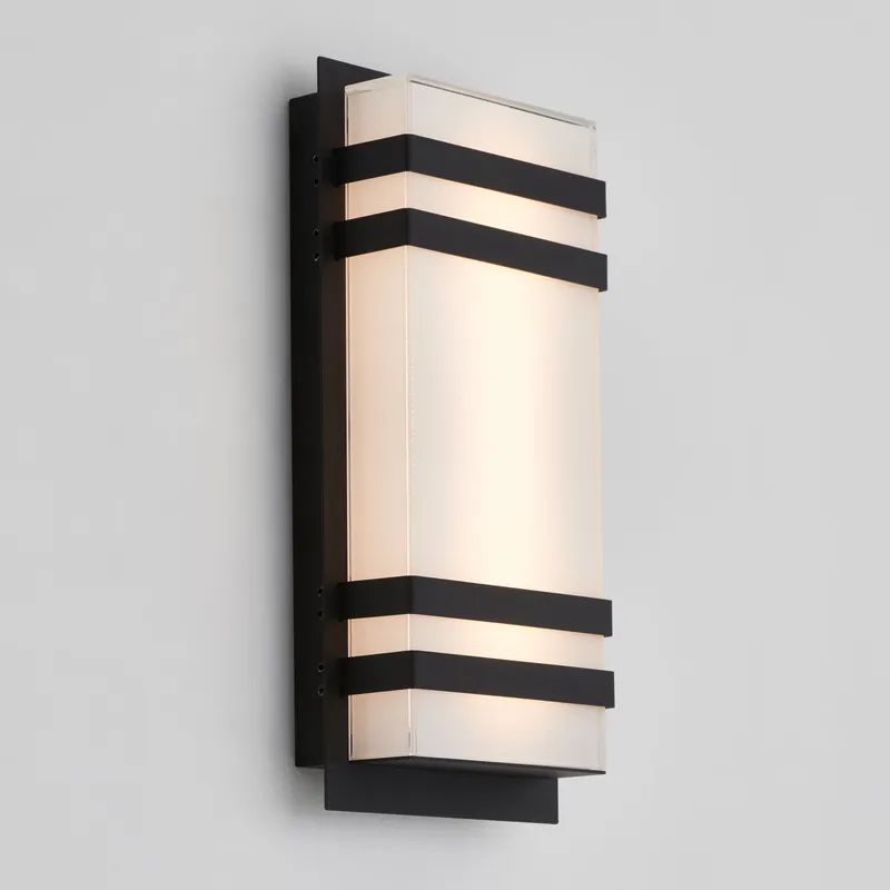 Glowbox 3 indoor-outdoor LED wall light — Artika LED Wall Lights  