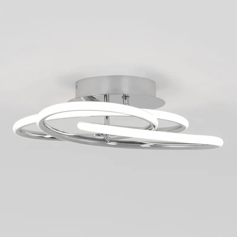 Swirl Butterfly LED contemporary flush mount light — Artika LED Ceiling Lights  