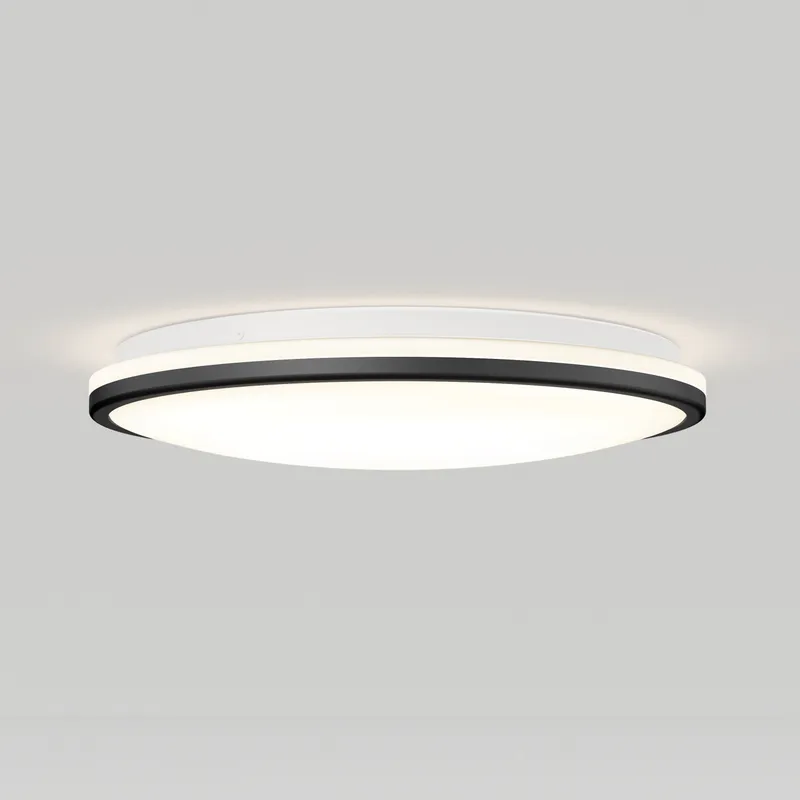 Macy 15 in. LED modern flush mount light RGB Wifi — Artika LED Ceiling Lights  