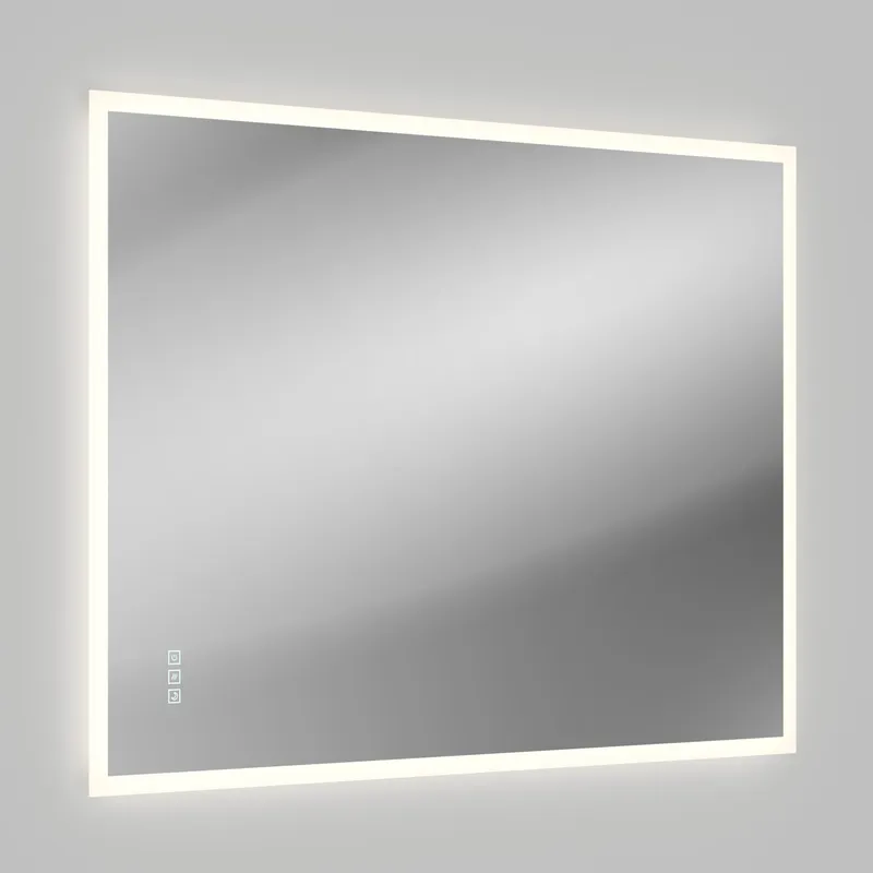 Mavis 48" x 36" Rectangular LED Mirror, 3CCT, with Defogger — Artika LED Wall Lights  