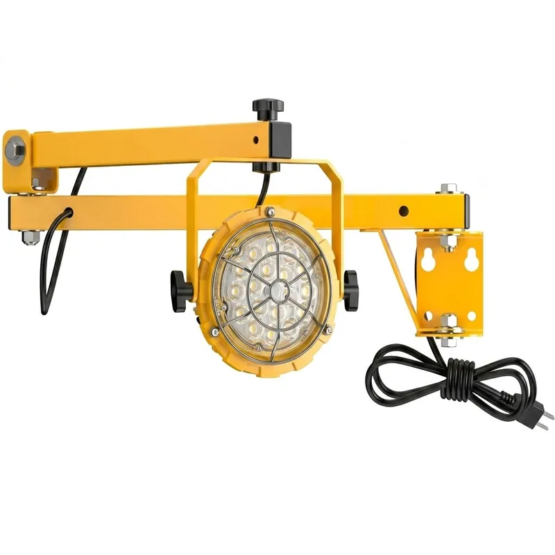GGJIA LED Loading Dock Lights 30W-50W with Swing Arm, A1 Round Series — G GJIA Lighting LED Bollards & Pathway Lights 30.0W 
