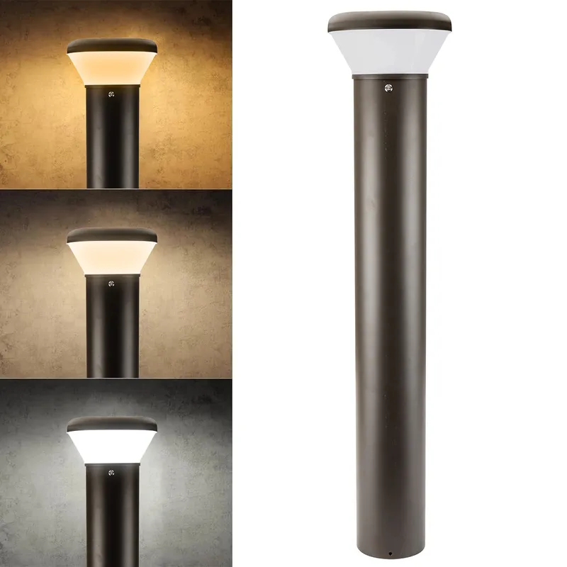 GGJIA LED Bollard Landscape Lights & Pathway Lighting 26W 3250LM — G GJIA Lighting LED Bollards & Pathway Lights 26.0W 