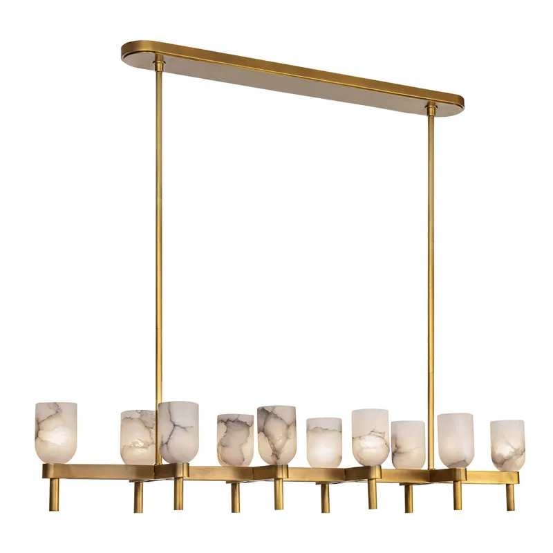Lucian 52-in Linear Pendant — Kuzco Lighting LED Linear Lights 60.0W 