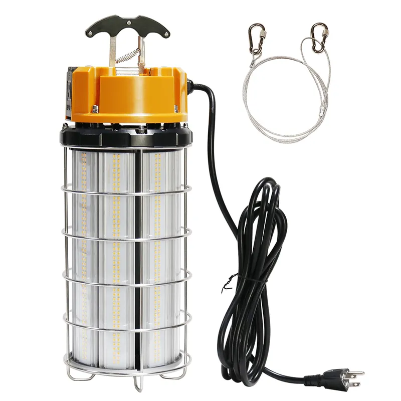GGJIA 250W LED Construction Temporary Job Site Hanging Work Light — G GJIA Lighting LED Pendant Lights 250.0W 
