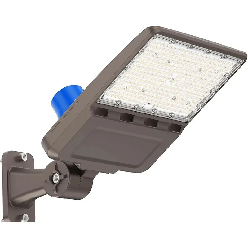 GGJIA 150W, 21,000LM LED Parking Lot Lights with Arm Mount, Dusk-to-Dawn — G GJIA Lighting LED High Bay Lights 150.0W 
