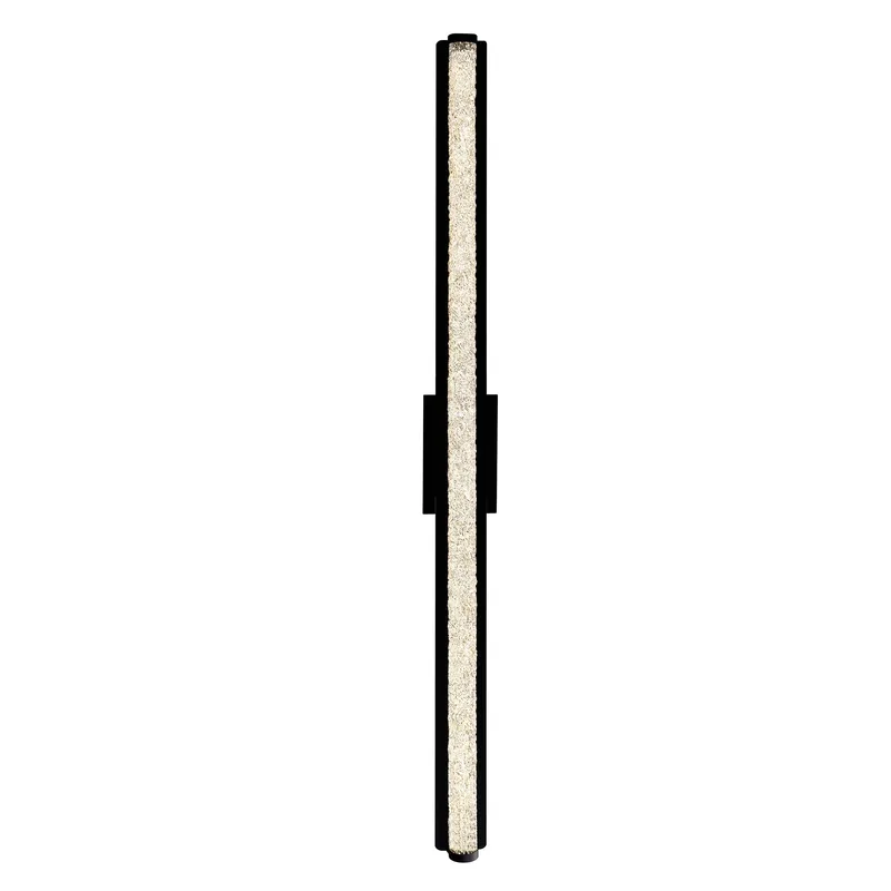 Fiji Integrated LED 48in Black Outdoor Wall Light — CWI Lighting LED Wall Lights  