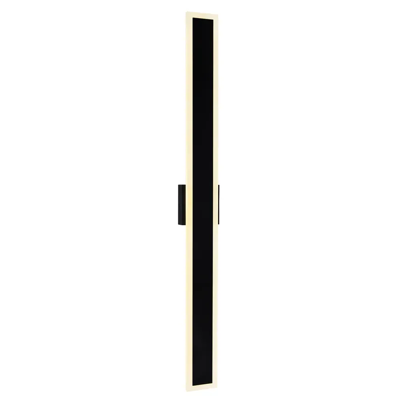 Malibu Integrated LED 59in Black Outdoor Wall Light — CWI Lighting LED Wall Lights  