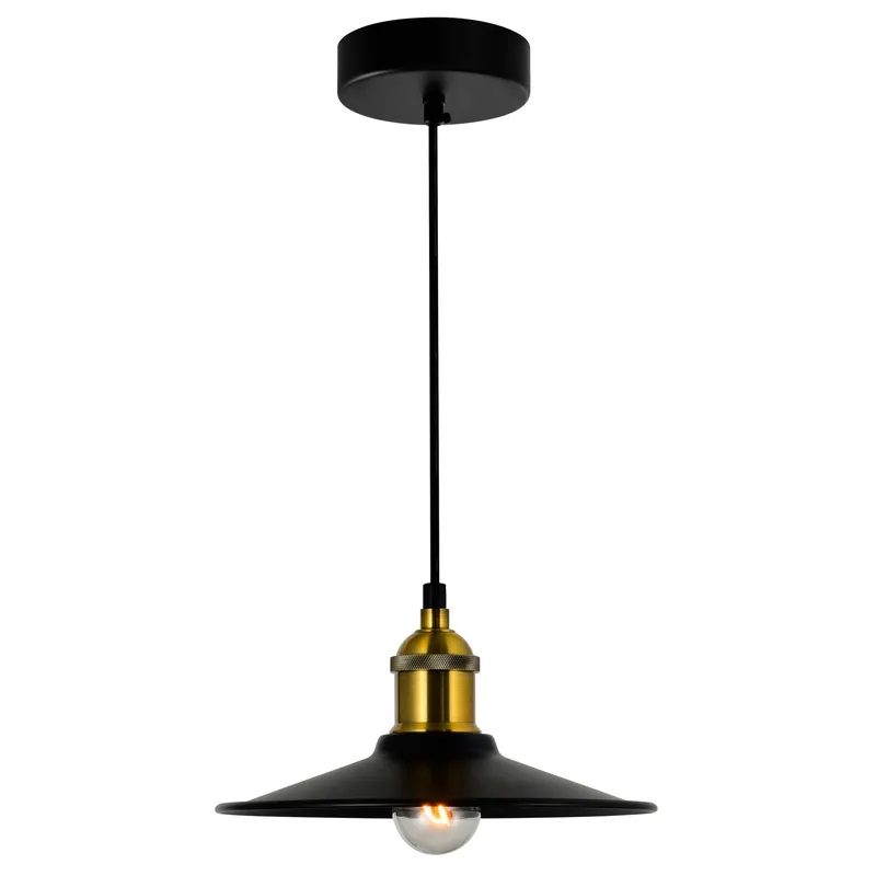 Brave 1 Light 9in Black Mini Pendant — CWI Lighting LED Pendant Lights  