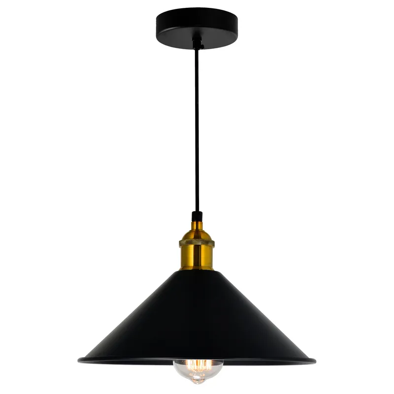 Brave 1 Light 10in Black Mini Pendant — CWI Lighting LED Pendant Lights  