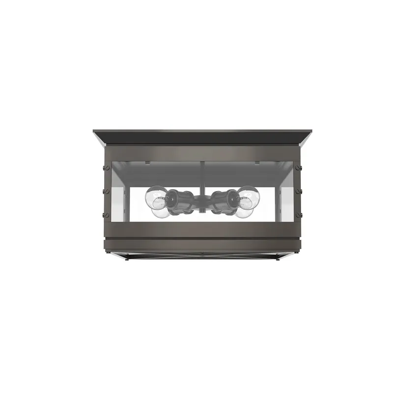 Douglas 18-in Flush Mount — Kuzco Lighting LED Post Top Lights 60.0W 