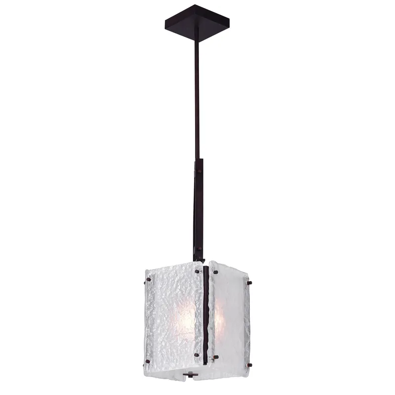 Assunta 1 Light Pendant With Black Finish — CWI Lighting LED Pendant Lights  