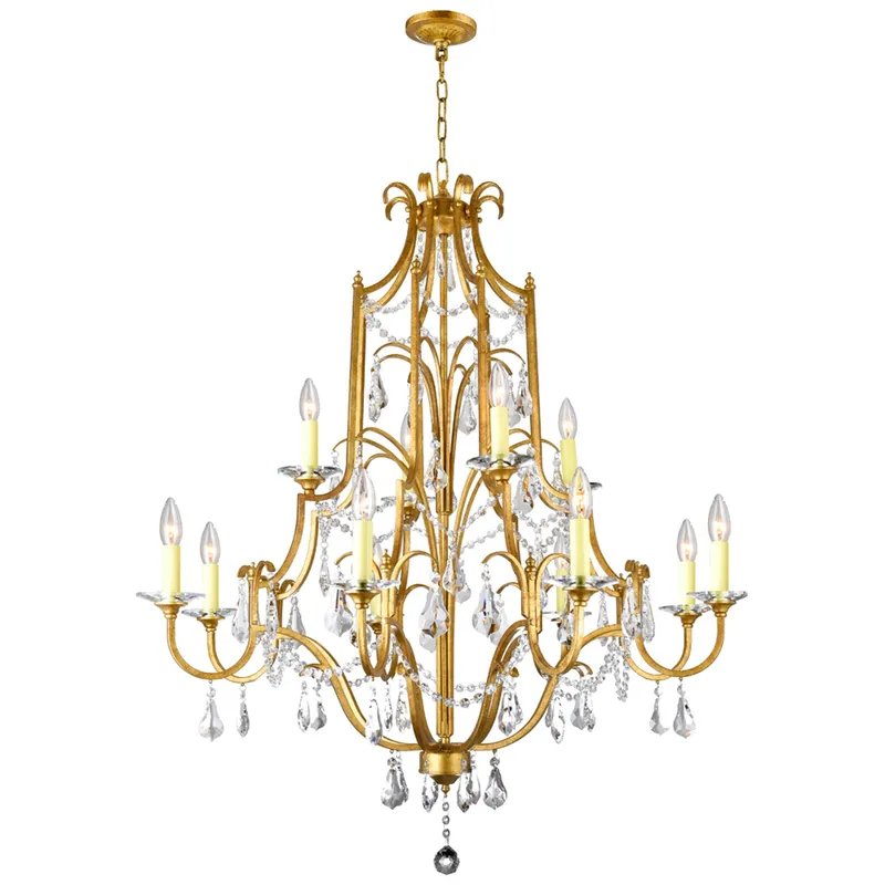 Electra 12 Light 37in Oxidized Bronze Chandelier — CWI Lighting LED Pendant Lights  
