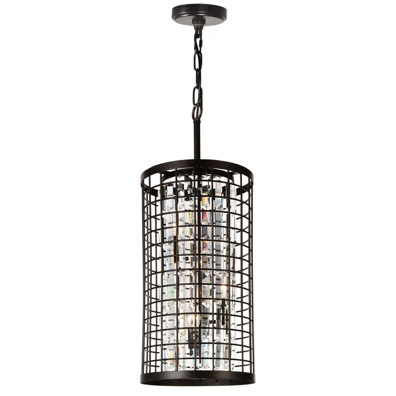Meghna 4 Light Brown Mini Pendant — CWI Lighting LED Pendant Lights  