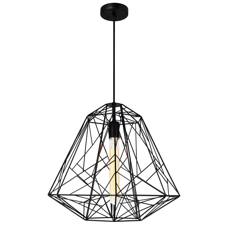 Bagheera 1 Light Black Down Pendant — CWI Lighting LED Pendant Lights  