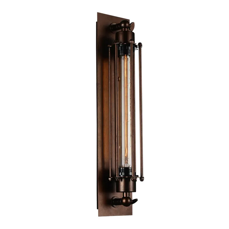 Kiera 1 Light 4in Chocolate Wall Sconce — CWI Lighting LED Wall Lights  