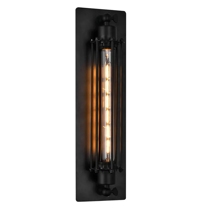 Kiera 1 Light 4in Black Wall Sconce — CWI Lighting LED Wall Lights  
