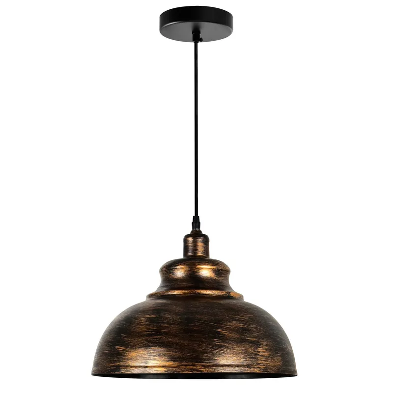 Vogel 1 Light Antique Copper Pendant — CWI Lighting LED Pendant Lights  
