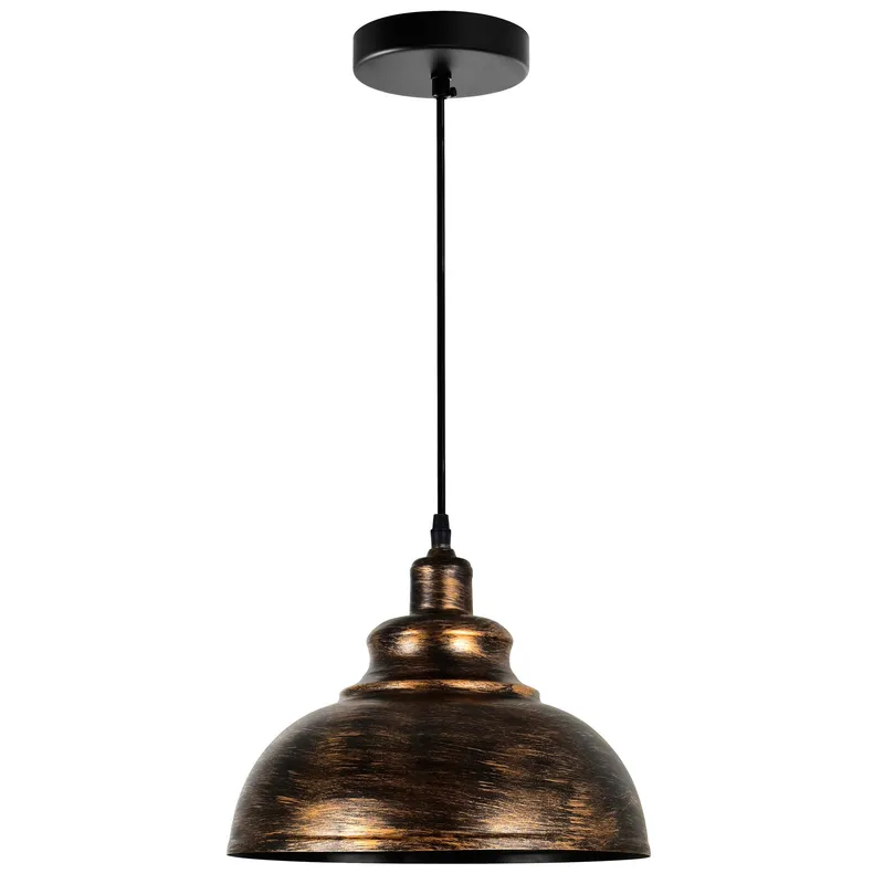 Vogel 1 Light Antique Copper Mini Pendant — CWI Lighting LED Pendant Lights  