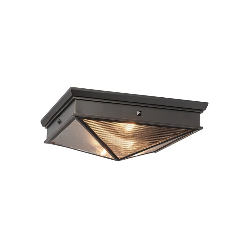 Cairo 15-in Flush Mount — Kuzco Lighting LED Post Top Lights 40.0W 