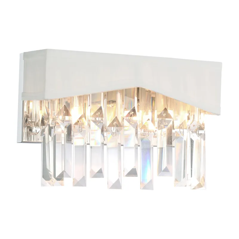 Havely 2 Light Wall Sconce With Chrome Finish — CWI Lighting LED Wall Lights  