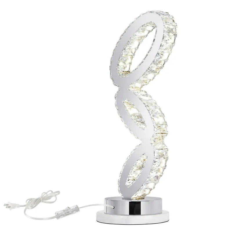 Balanced Integrated LED Chrome Table Lamp — CWI Lighting LED General Lighting  