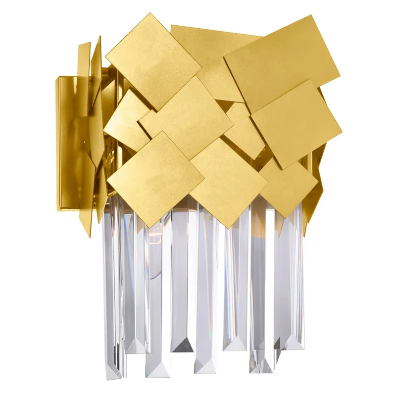 Panache 1 Light Wall Light With Medallion Gold Finish — CWI Lighting LED Wall Lights  