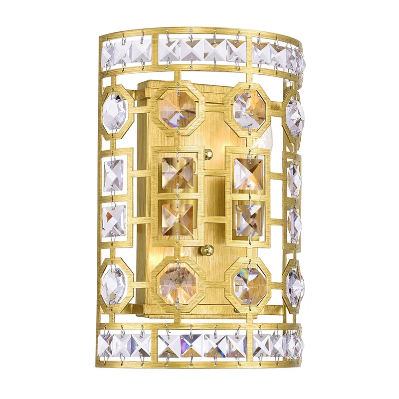 Belinda 2 Light Champagne Wall Sconce — CWI Lighting LED Wall Lights  