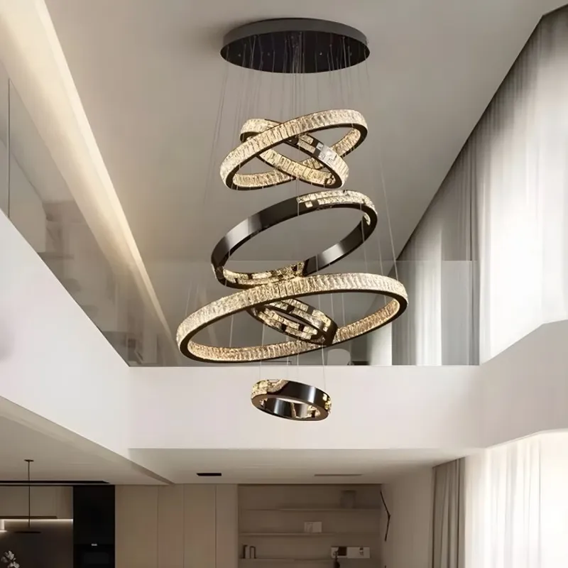 Malen Multi Ring Pendant Light — Seus Lighting LED Pendant Lights  3000K