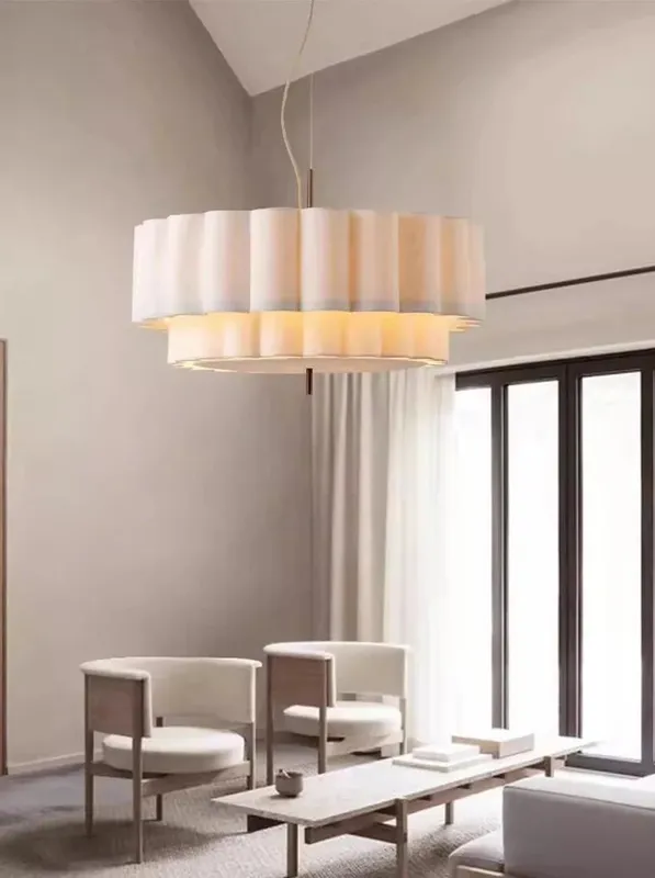 Envia Modern Fabric Pendant Light — Seus Lighting LED Pendant Lights  3000K