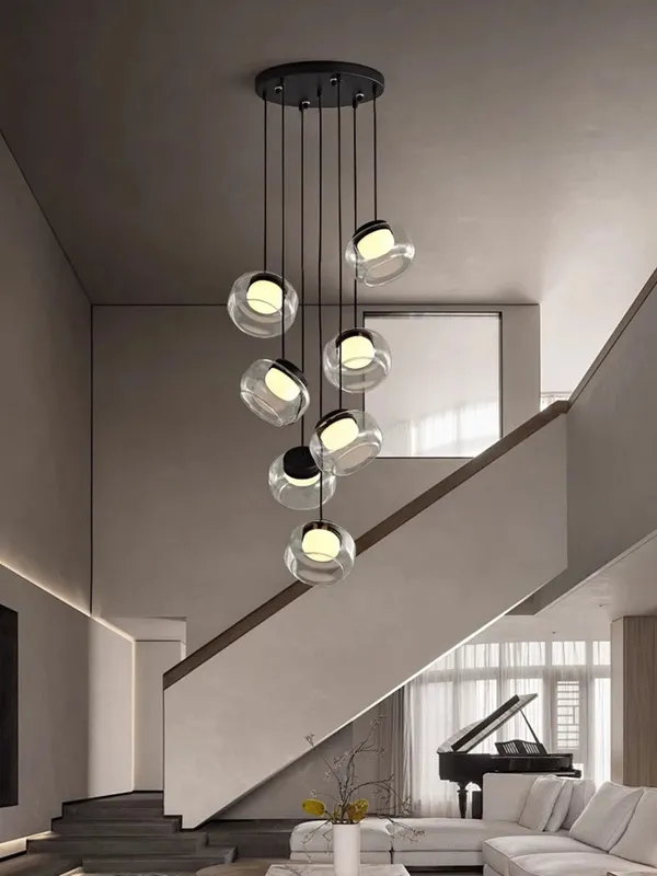 Billy Staircase Pendant Light — Seus Lighting LED Pendant Lights  2800K