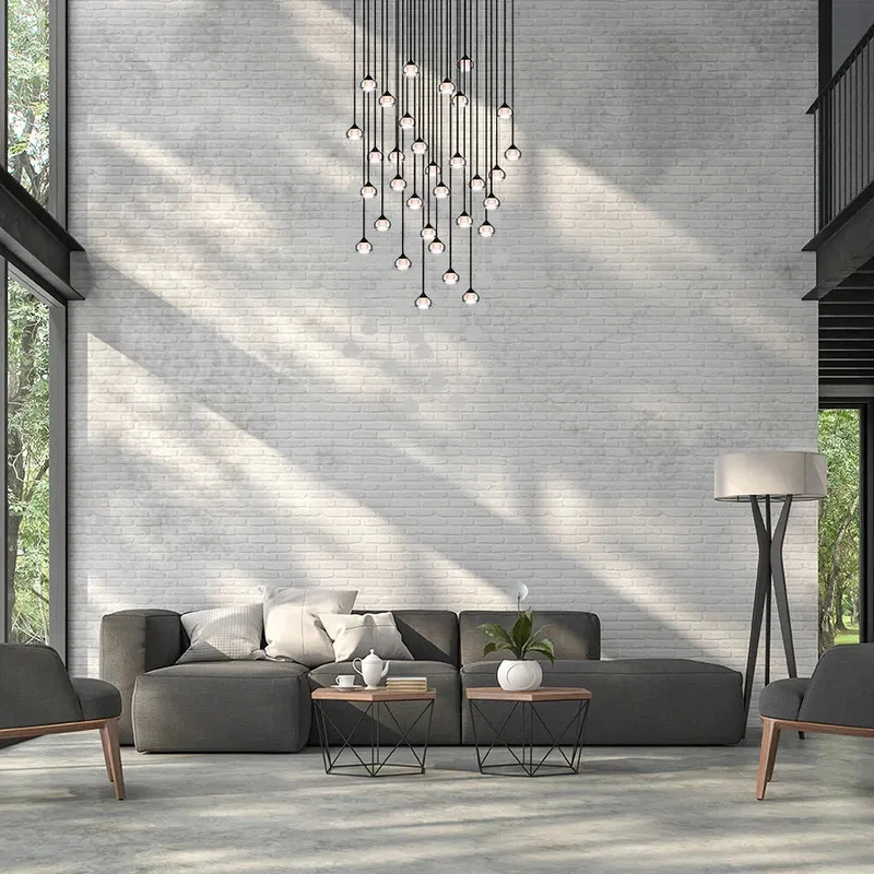 Kely Drop Stairwell Pendant Light — Seus Lighting LED Pendant Lights  3000K